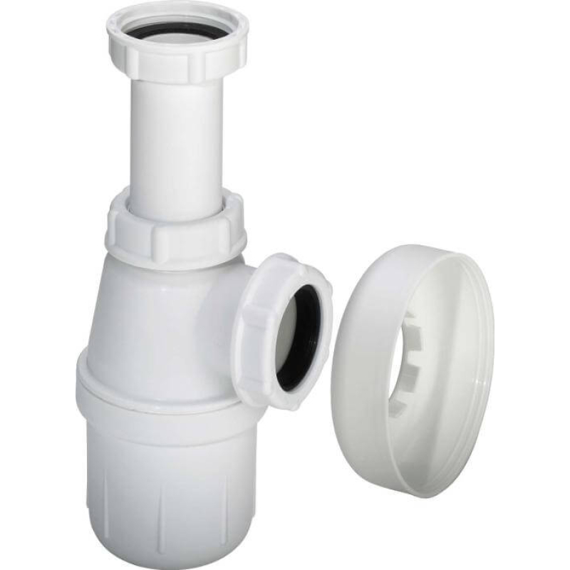 Viega - Bekersifon kunststof wit 5/4 x 32